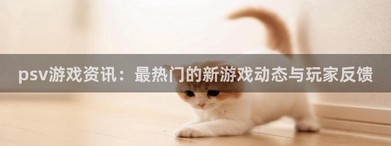 赢咖娱乐平台登录入口：psv游戏资讯：最热门的新游戏动态与玩